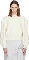 ISSEY MIYAKE Off-White Handsome Knit Sweater