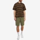 Men's AAPE Nylon Short in Khaki