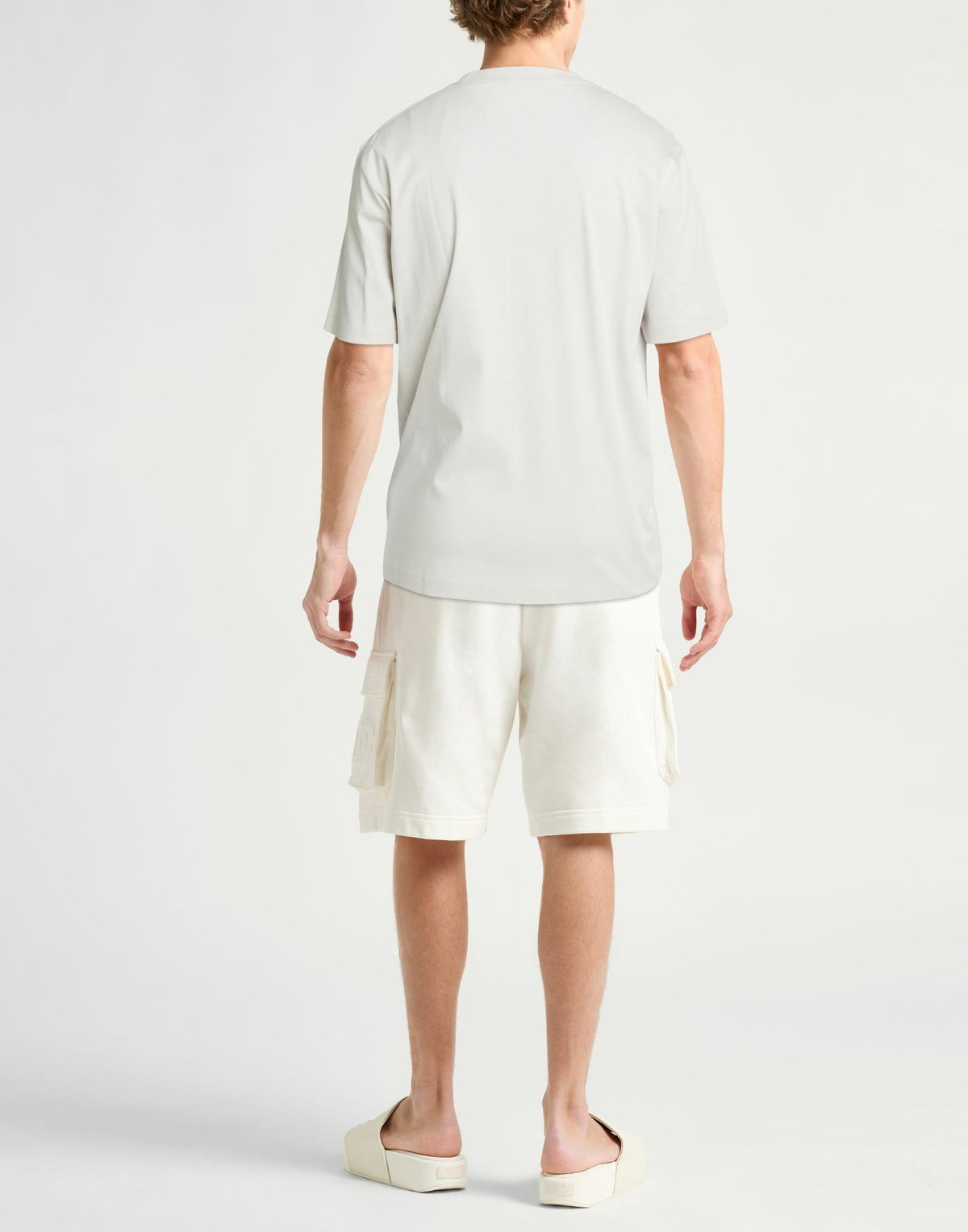 Lanvin Mens T-shirt Light in Grey