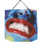 Charles Jeffrey Loverboy Blue Large Mouth Tote