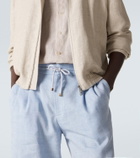 Brunello Cucinelli Linen and wool Bermuda shorts
