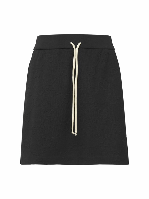 Photo: GUCCI - Jersey Mini Skirt