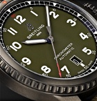 Breitling - Aviator 8 Curtiss Warhawk Automatic 41mm Stainless Steel and Canvas Watch, Ref. No. M173152A1L1X1 - Green