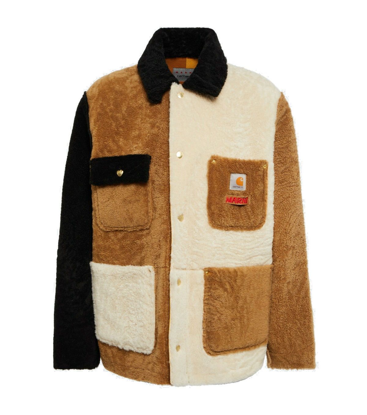 Marni - x Carhartt shearling jacket Marni