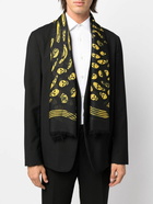 ALEXANDER MCQUEEN - Vortex Print Biker Scarf