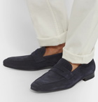 Paul Smith - Glynn Suede Penny Loafers - Blue