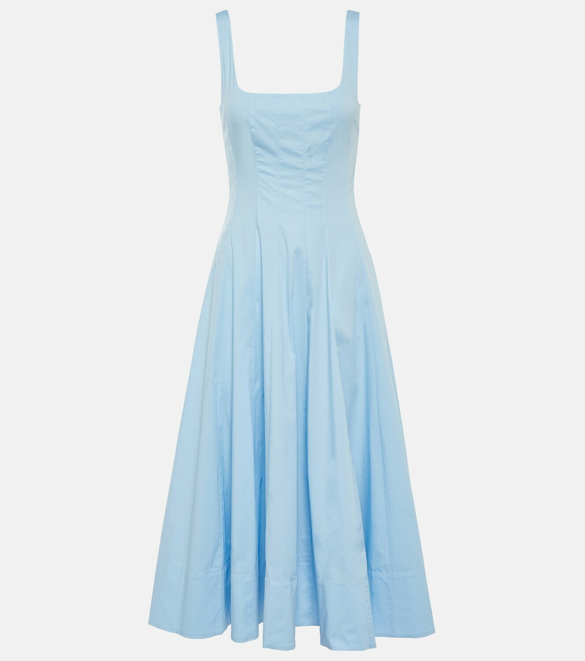 Staud Wells pleated dress Staud