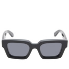 Off-White Sunglasses Men's Off-White Virgil Sunglasses in Black/Dark Grey 