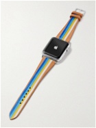 laCalifornienne - Seabright Striped Leather Watch Strap