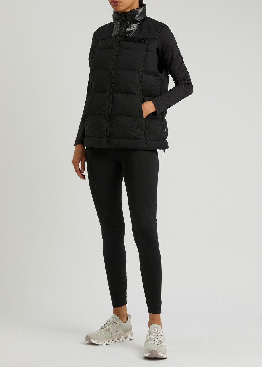 ON Challenger Quilted Shell Gilet Black
