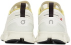 On White & Yellow Cloud X Shift Sneakers