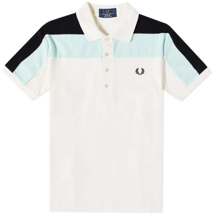 Photo: Fred Perry Towelling Panel Polo