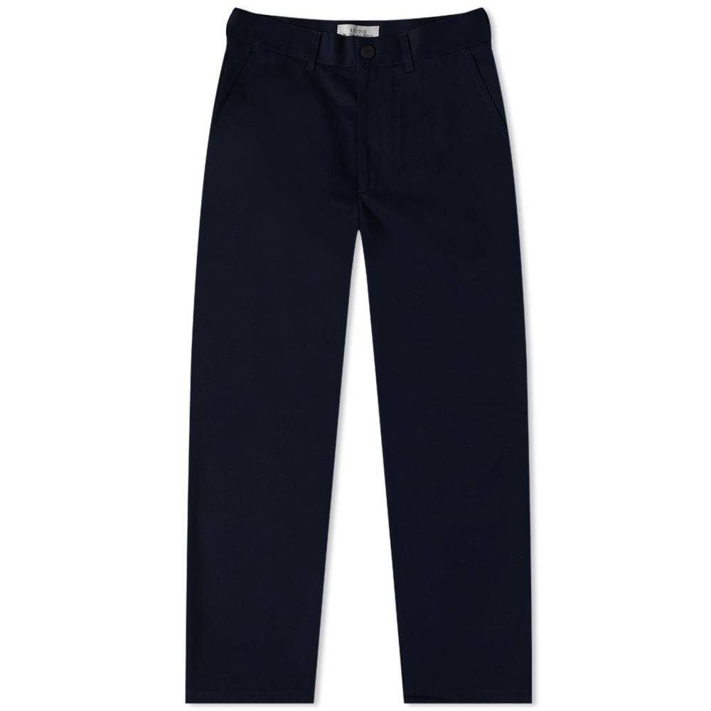 Studio Nicholson Bill Narrow Leg Twill Pant