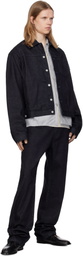 POST ARCHIVE FACTION (PAF) Navy 8.0 Right Jeans