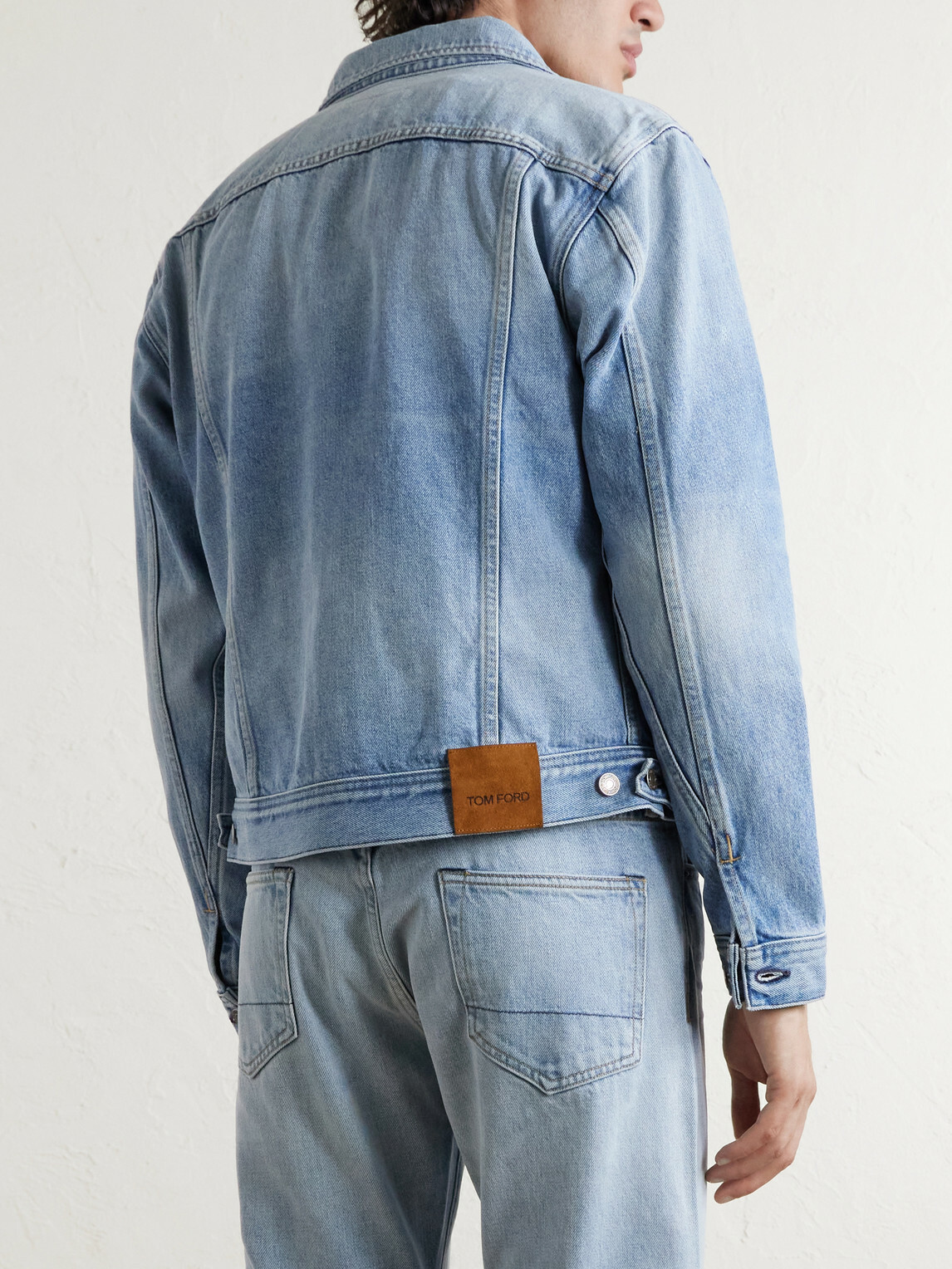 TOM FORD - Iconic Denim Jacket - Blue