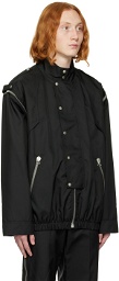 Gucci Black 'Gucci Metamorfosi' Jacket