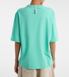 Jacquemus Logo cotton and hemp jersey T-shirt