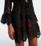 Melissa Odabash Naia cotton-blend lace beach cover-up