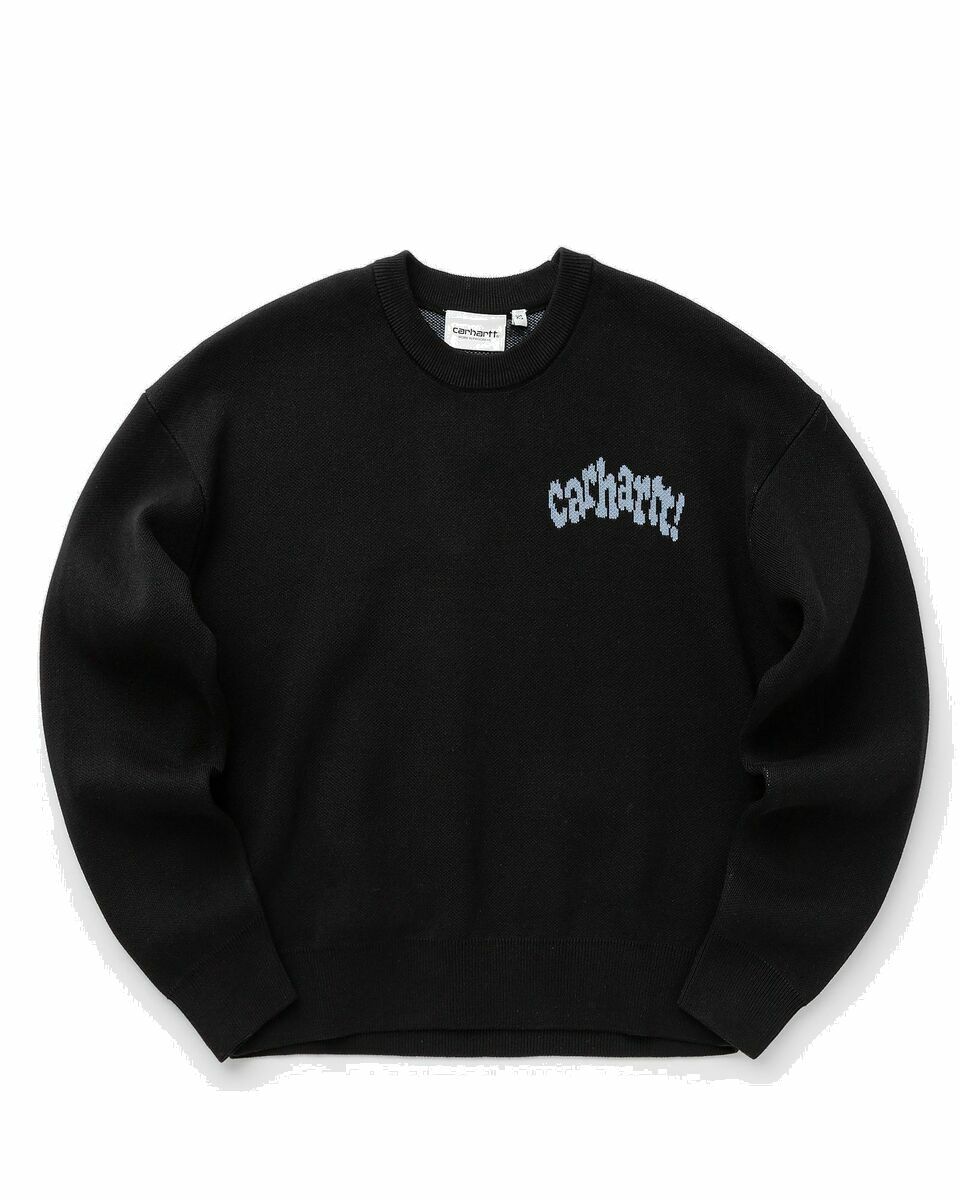 Photo: Carhartt Wip Wmns Amour Sweater Black - Womens - Sweatshirts