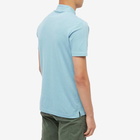 Sunspel Men's Riviera Polo Shirt in Storm Blue