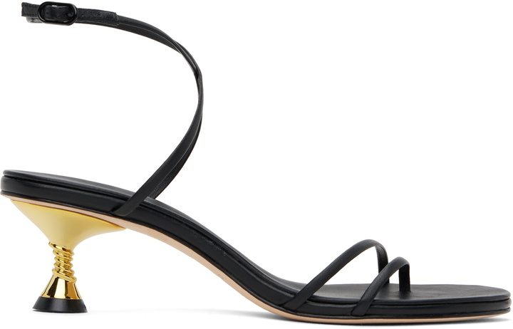 Photo: Studio Amelia Black Helix 50 Heeled Sandals