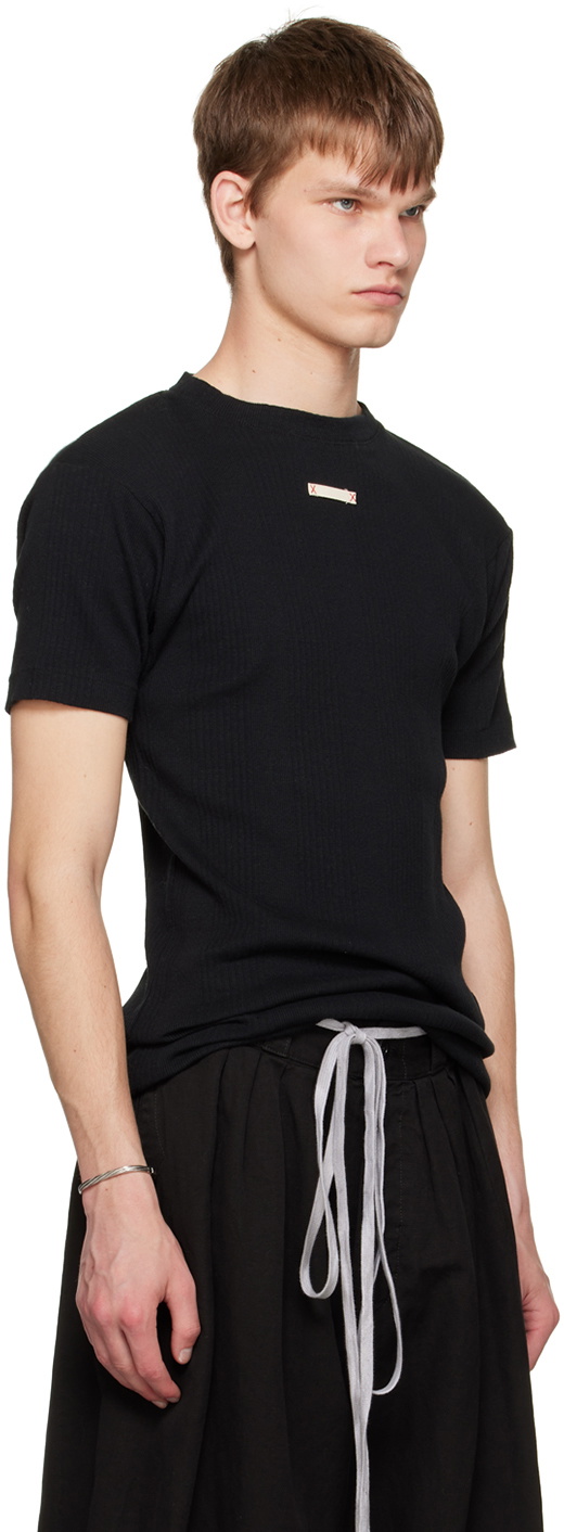 Tシャツ・カットソー Maison Margiela T-Shirt With Ribbed Fabric MAISON MARGIELA T-shirt With Ribbed Fabric - T-Shirts