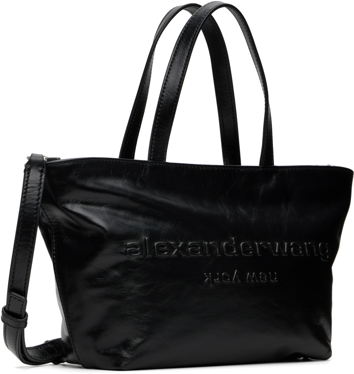 Alexander Wang Black Punch Mini Tote