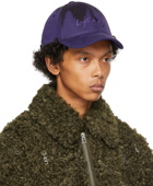 Feng Chen Wang Purple & Black Tie Dye Cap