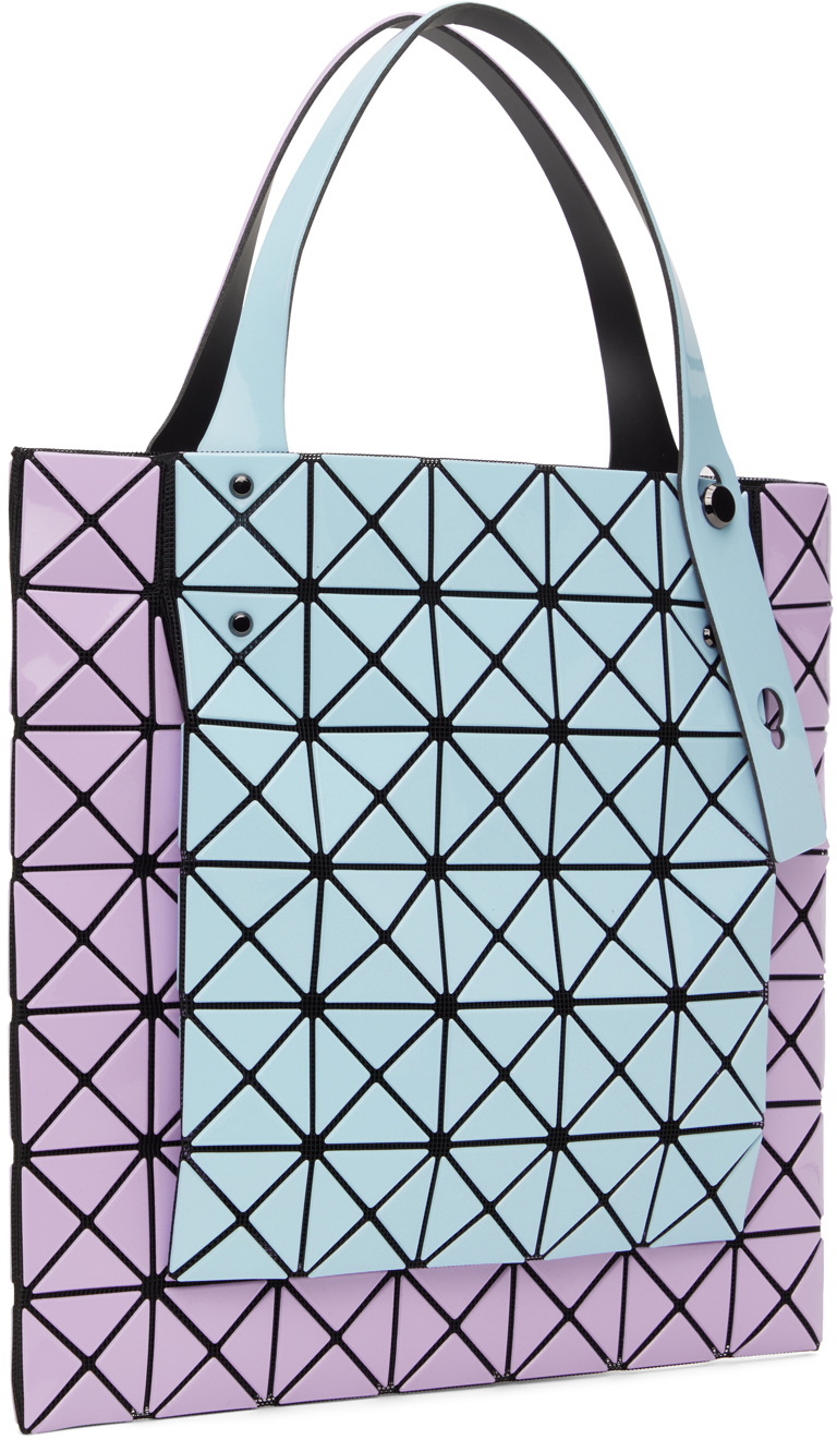 BAO BAO ISSEY MIYAKE Blue & Purple Prism Kangaroo Tote Bao Bao