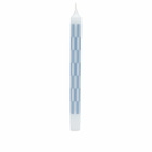 HAY Pattern Candle - Check in Blue/Dusty Blue 