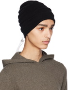 Label Under Construction Black Cocoon Beanie