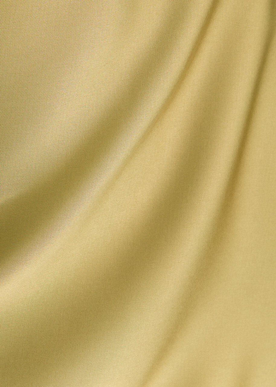 Entire Studios Viridia Satin Maxi Dress Ecru