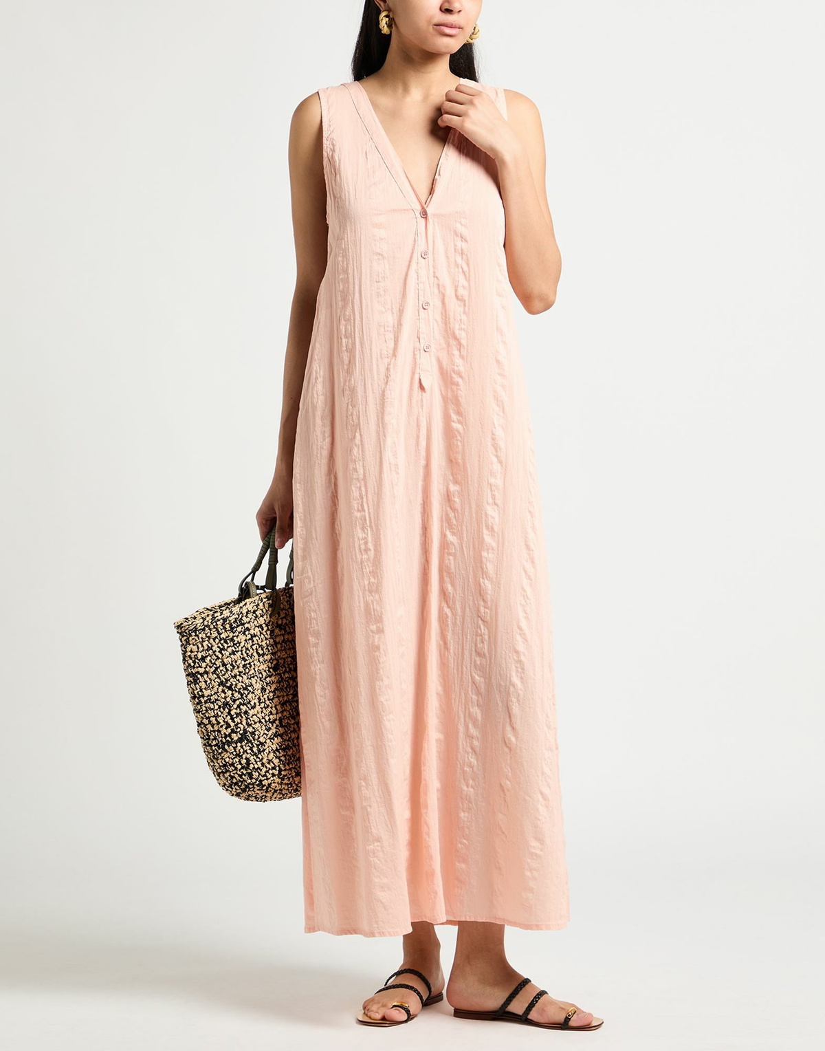 Crossley Womens Maxi dress in Salmon pink