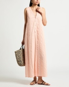 Crossley Womens Maxi dress in Salmon pink