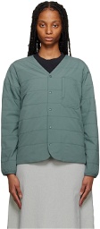 Snow Peak Green Collarless Jacket