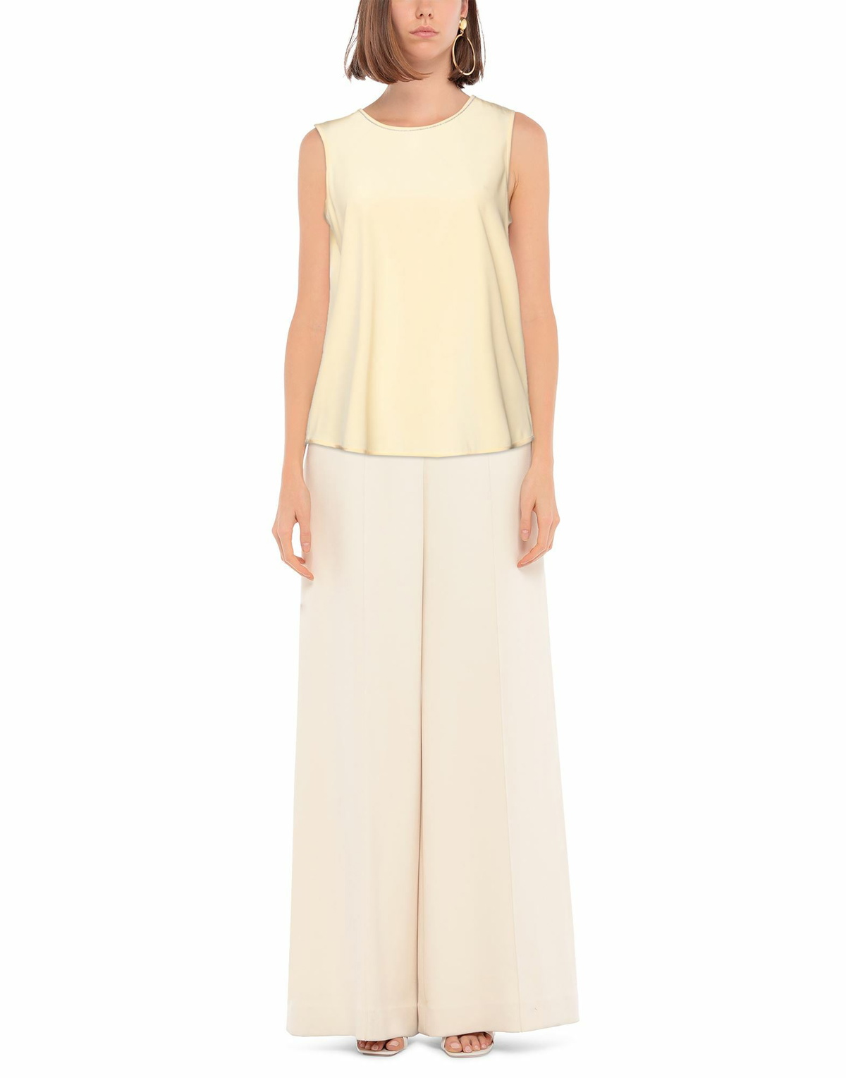 Peserico Womens Top Pastel in Yellow