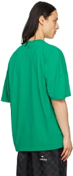 Tommy Jeans Green Embroidered T-Shirt