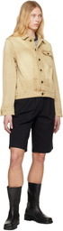 Carter Young Beige David Denim Jacket