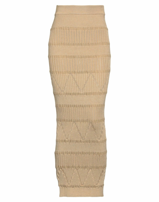 Photo: Balmain Womens Maxi skirt Camel