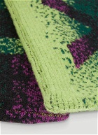 Gradient Blanket Scarf in Green