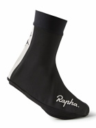 Rapha - Logo-Print Stretch-Jersey Overshoes - Black