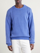 Aimé Leon Dore - Cotton Sweater - Blue