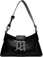 MISBHV Black Leather Small Shoulder Bag