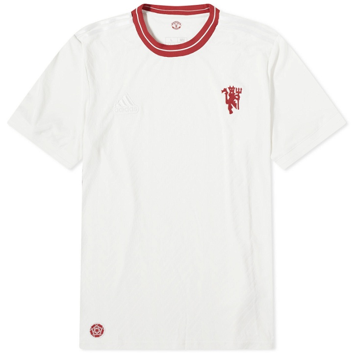 Photo: Adidas Men's MUFC 3rd Jersey in Cloud White
