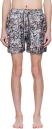 Bless Multicolor Nº77 Swim Shorts