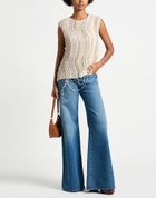 Vitelli Womens Sweater in Ivory