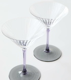 NasonMoretti Set of 2 martini glasses