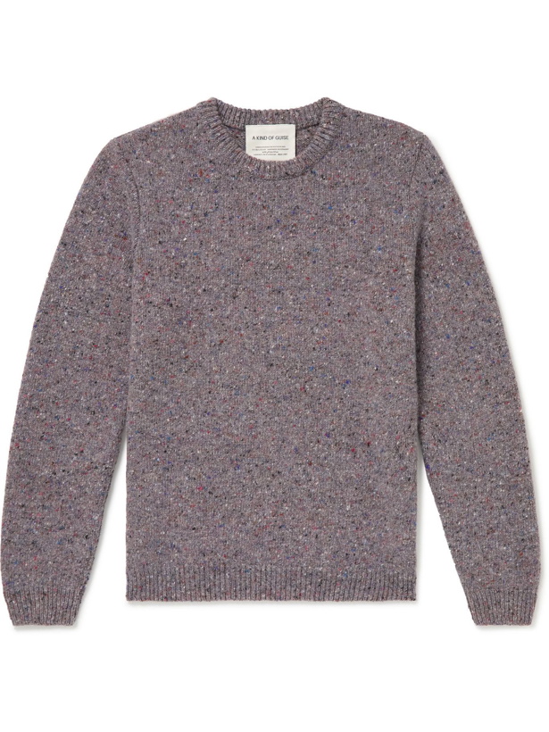 Photo: A Kind Of Guise - Onin Virgin Wool and Cashmere Sweater - Blue