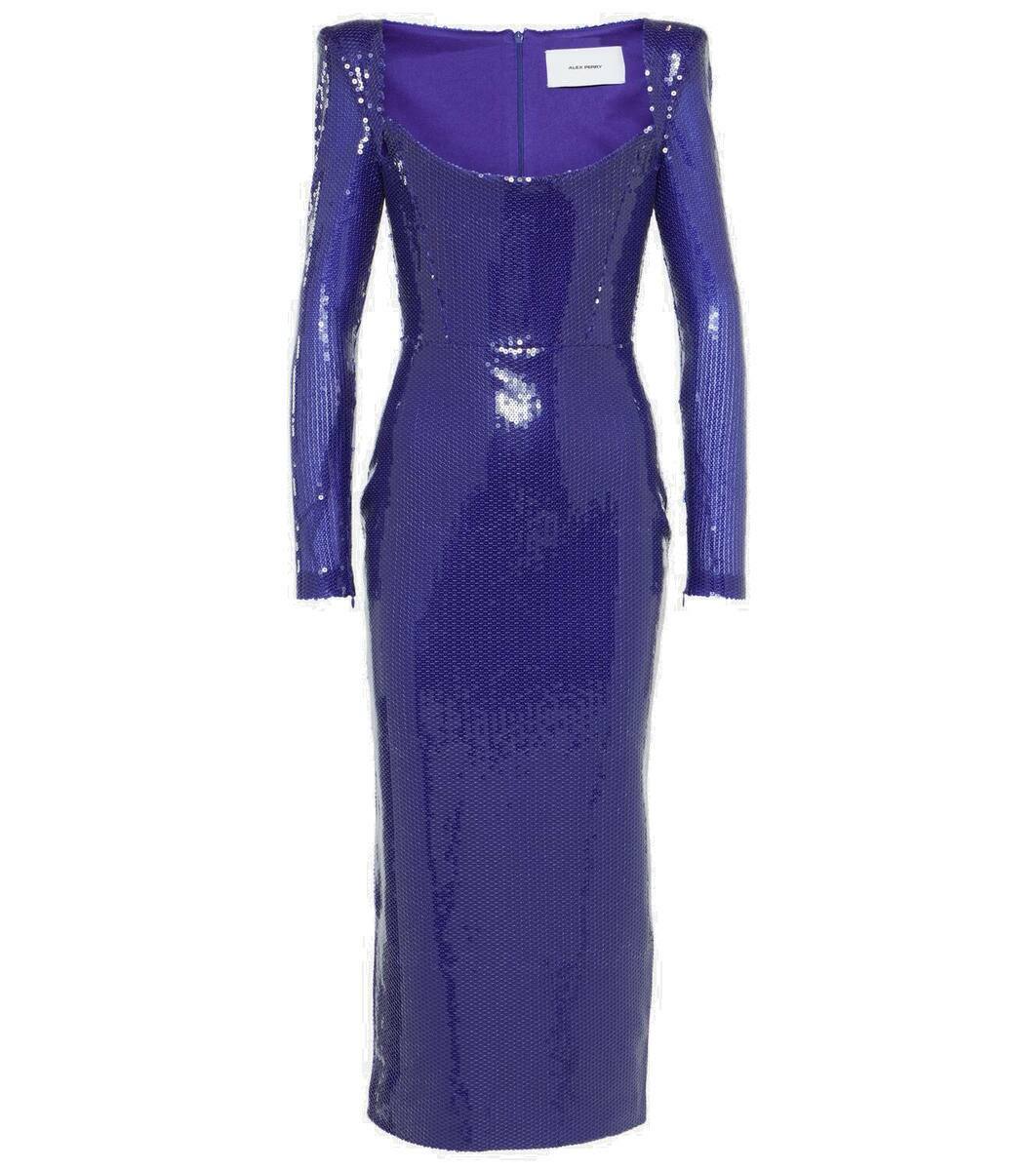 Alex Perry Sequined midi dress Alex Perry