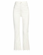 Mother Womens Jeans in Off white
